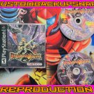 Dragon Valor Custom Reproduction Case and Art Disc for PS1