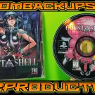 Ghost in the Shell Custom Reproduction Case and Art Disc for PS1