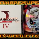 Langrisser 4 English English Patched  Custom Reproduction Case and Art Disc for PS1