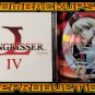 Langrisser 4 English English Patched Custom Reproduction Case and Art Disc for PS1