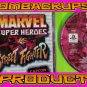 Marvel Super Heroes vs Street Fighter Custom Reproduction Case and Art Disc for PS1