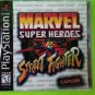 Marvel Super Heroes vs Street Fighter  Custom Reproduction Case and Art Disc for PS1