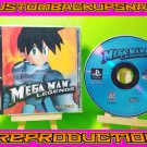 Mega Man Legends Custom Reproduction Case and Art Disc for PS1