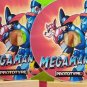 Megaman 8 and Prototypes Custom Reproduction Case and Art Disc for PS1