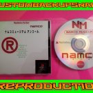 namco Museum Encore   Custom Reproduction Case and Art Disc for PS1
