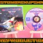 Starblade Alpha Custom Reproduction Case and Art Disc for PS1