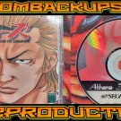 Crows the battle action Custom Reproduction Case and Art Disc for Sega Saturn