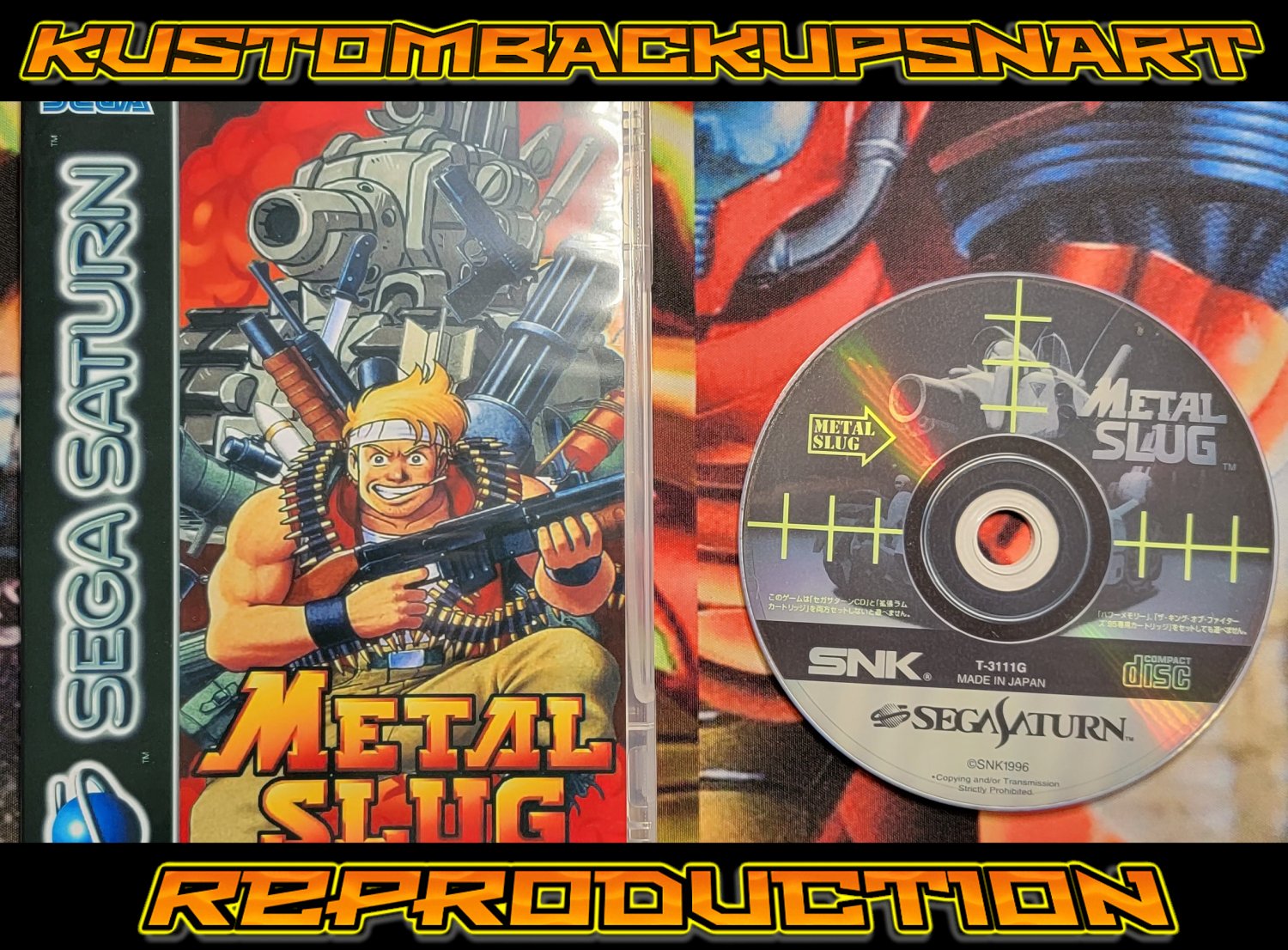 Metal Slug for outlet Sega Saturn