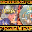 Legend of Legaia Custom Reproduction Case and Art Disc for PS1 Legend of Legaia Custom Reproduction Case and Art Disc for PS1