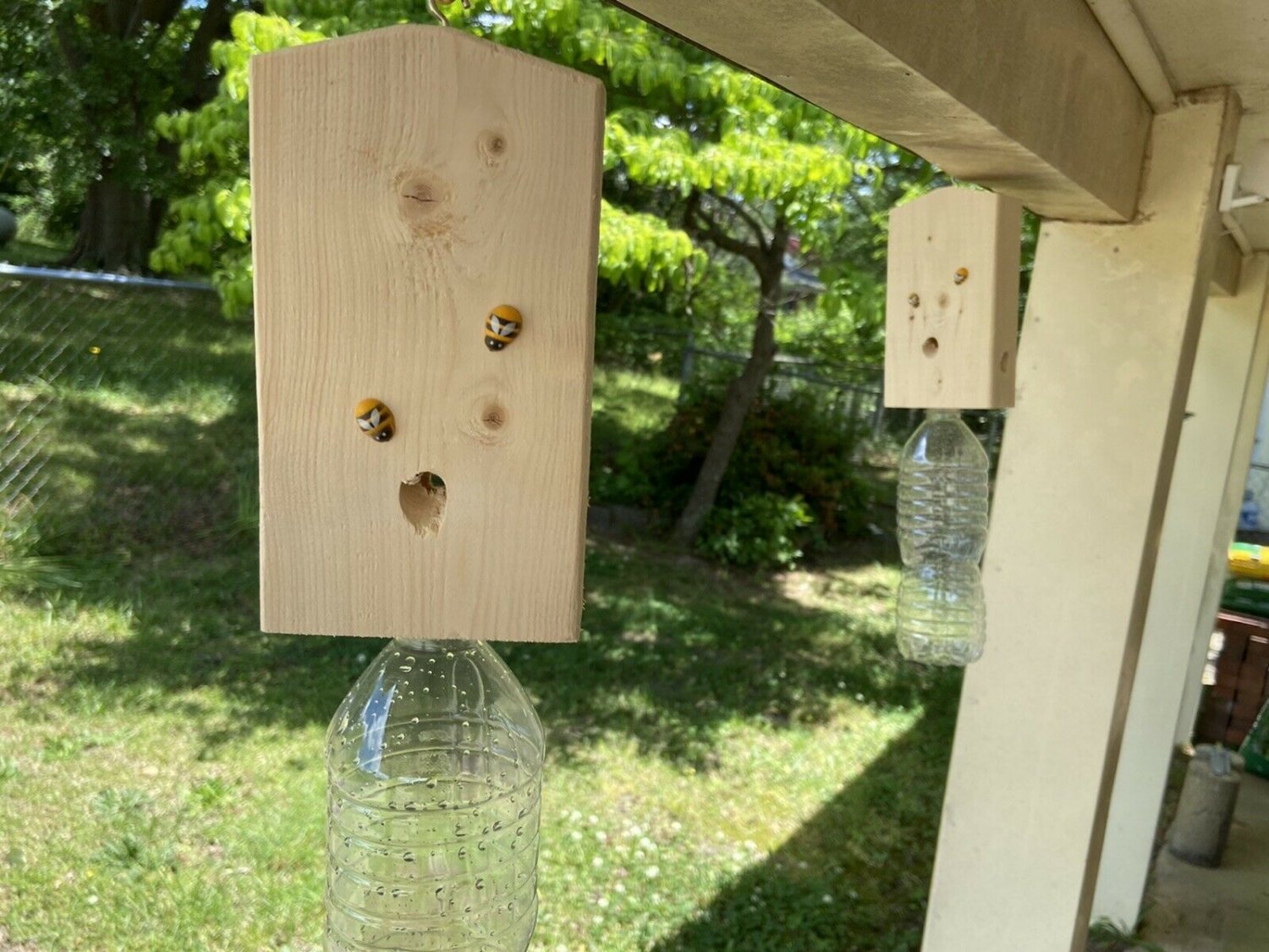Carpenter Bee Trap Handmade (Environmentally Friendly)