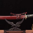 Samurai Sword,Handmade Sword t10 Steel tanto,Full Tang Sharp WAKIZASHI Sword