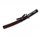 Handmade Tanto Sword,Full Tang,Sharp,Katana Sword,T10 steel WAKIZASHI sword