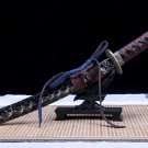 Handmade Sword T10 Steel Tangto,Full Tang,Sharp,Katana Short Knife,WAKIZASHI sword