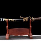 Full Tang Sharp Katana Sword,T10 steel WAKIZASHI Dragon Sword Handmade Sword