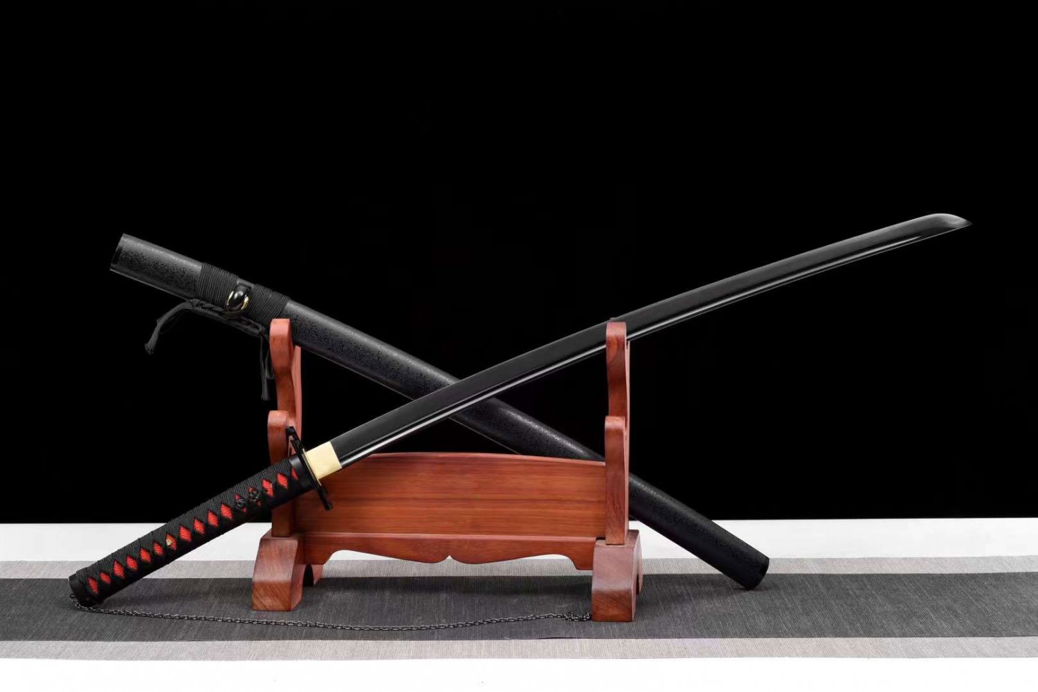 1045 Steel Bleach Sword,Full Tang ichigo Katana,Samurai sword,Japanese comic sword