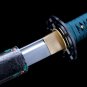 1095 Steel japanese sword set,full tang katana set,samurai sword sharp real