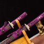 1060 steel sword set,japanese samurai sword,full tang katana sharp handmade sword real