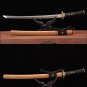 Damascus folding steel sword set,Handmade sword set,full tang sharp katana,japanese sword set