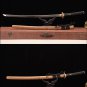 Damascus folding steel sword set,Handmade sword set,full tang sharp katana,japanese sword set