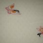 Vintage Bedspread Emb Butterflies & Crochet Insets