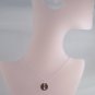 Charm Necklace Birthstone Hand Stamped Sterling Silver Personalized N056