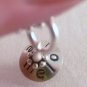 Sterling Silver Bead Cap Swarovski Crystal Necklace N034