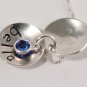 Girl Locket Child Custom Personalized Necklace Sterling Silver N177