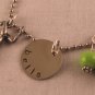 Gymnast Gymnastics Charm Necklace Custom Personalized Silver N153