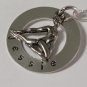 Gymnastics Gymnast Custom Personalized Sterling Silver Necklace N106