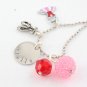 Ballet Ballerina Dance Charm Necklace Custom Personalized Silver N180
