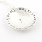 Family Initial Custom Personalized Sterling Silver  Necklace N111