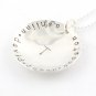 Family Initial Custom Personalized Sterling Silver  Necklace N111