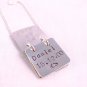 Book of Love Personalized Sterling Silver Necklace N116