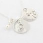 Fly Bird Cage Necklace Sterling Silver Custom Personalized  N003