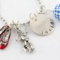 Wizard of Oz Charm Necklace Silver