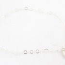 Anklet Ankle Bracelet Custom Personalized Sterling Silver B012