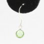 Birthstone Earrings Sterling Silver Dangle Swarovski Crystal