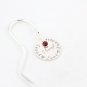 Teacher Personalized Silver Bookmark Hand Stamped Birthstone