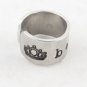 Child Girl Custom Ring Hand Stamped Personalized
