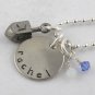Dreidel Hanukkah Chanukah Personalized Necklace N093