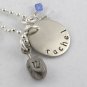 Dreidel Hanukkah Chanukah Personalized Necklace N093