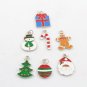 Christmas Child's Charm Necklace Silver