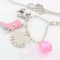 Western Boot Cowgirl Necklace Custom Personalized Silver N150