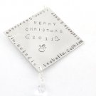 Personalized Diamond Christmas Ornament