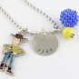 Woody Toy Story Charm Necklace - Custom Personalized Silver Necklace