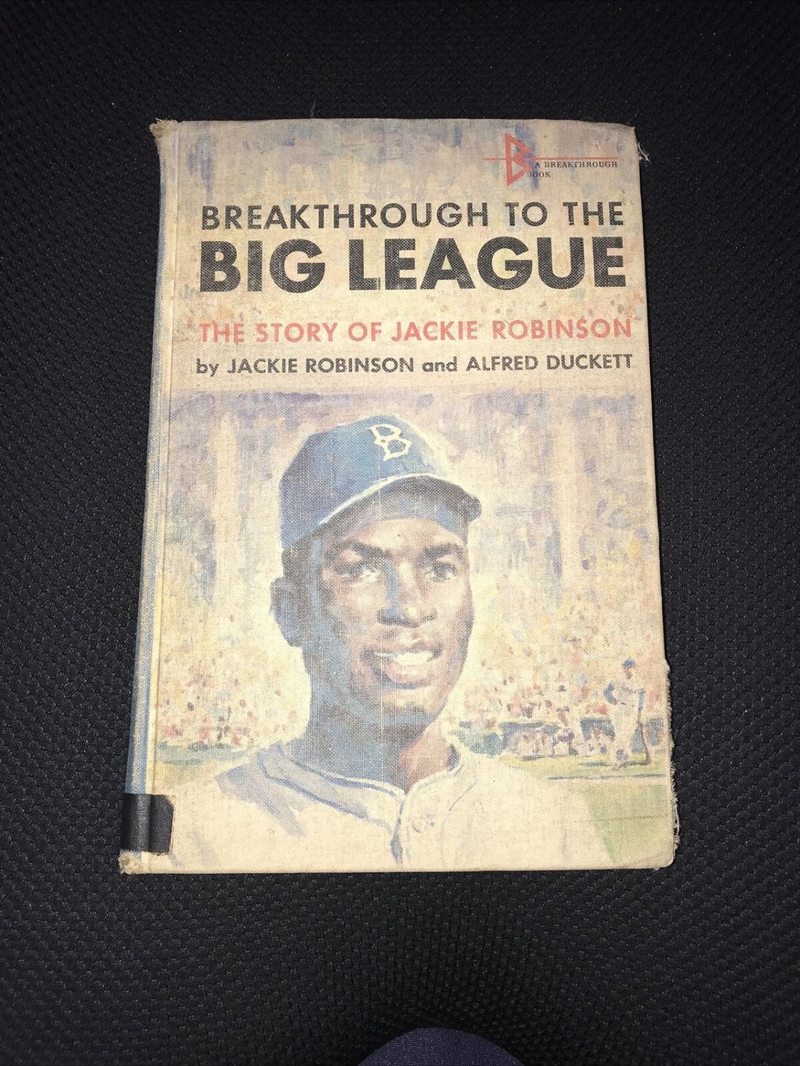 Breakthrough To The Big League The Story of JACKIE ROBINSON 1965 Ex ...