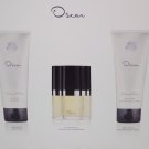 Oscar de La Renta 3 Piece Gift Set Eau De Toilette Spray Shower Gel Body Lotion