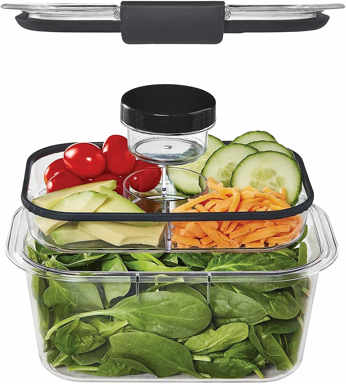 rubbermaid brilliance food storage container 9.6 cup