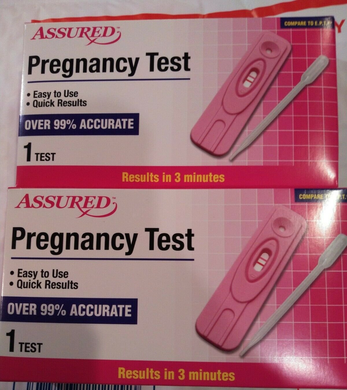 2 Real Working Always Turns Positive Pregnancy Tests for a Prank Joke Gag Gift