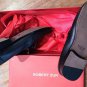 Authentic Robert Zur Nappa Bit Black Mens Leather Loafer Shoes 10M silver buckle